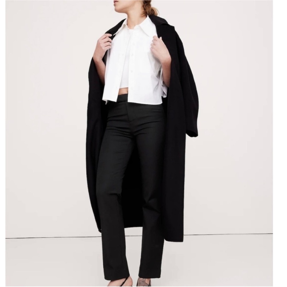 Banana Republic Petite Black Pant Size 2